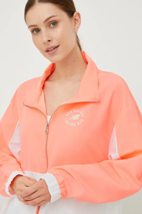 arancione New Balance giacca