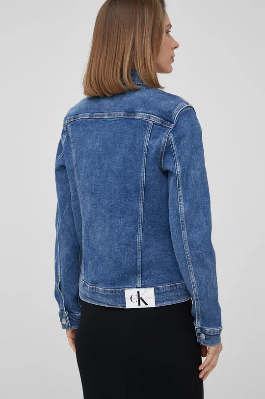 Rifľová bunda Calvin Klein Jeans  98% Bavlna, 2% Elastan