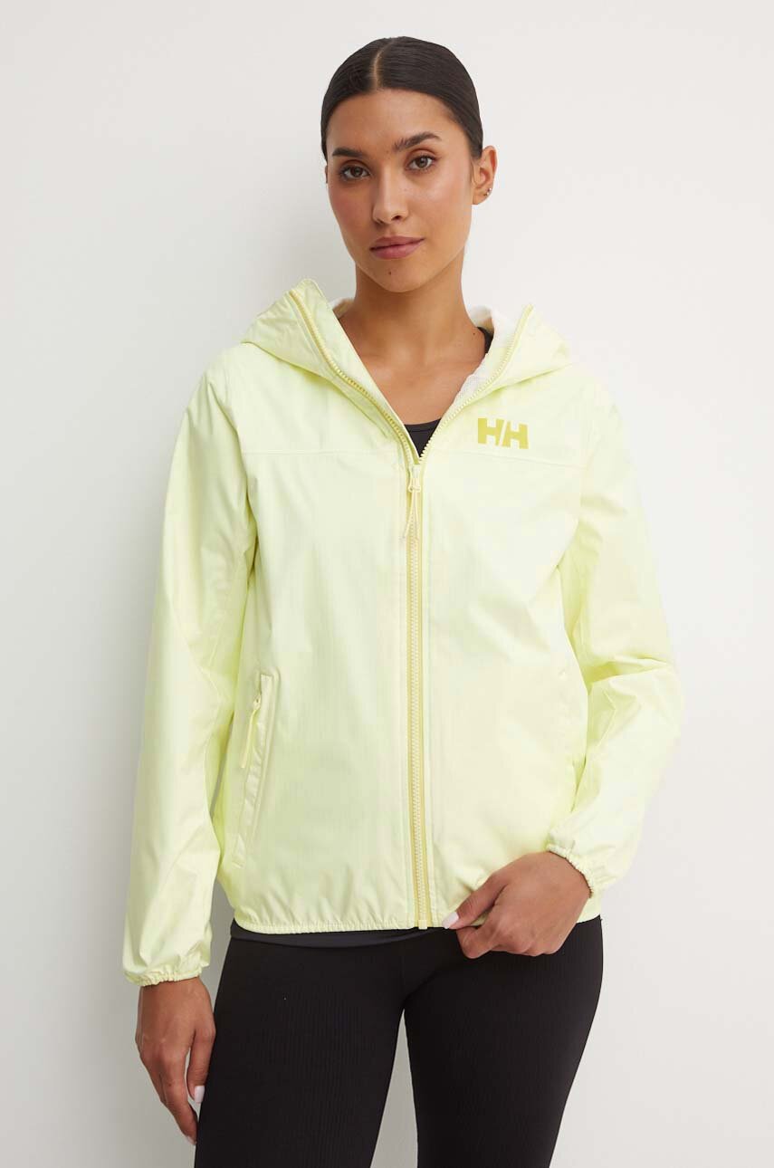 yellow Helly Hansen rain jacket Belfast II Women’s