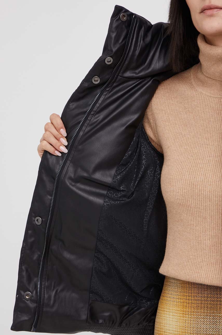 Куртка Calvin Klein женская цвет чёрный зимняя | ANSWEAR.ua