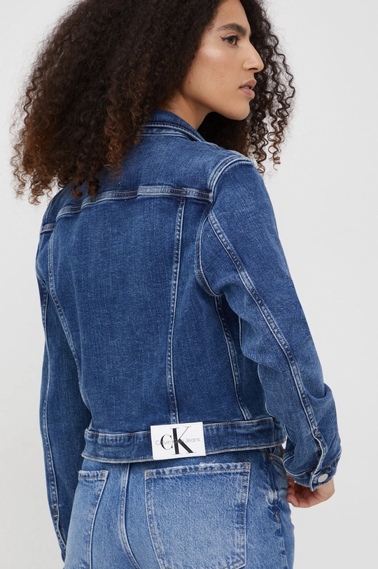 Calvin Klein Jeans kurtka jeansowa J20J218485.PPYY 98 % Bawełna, 2 % Elastan