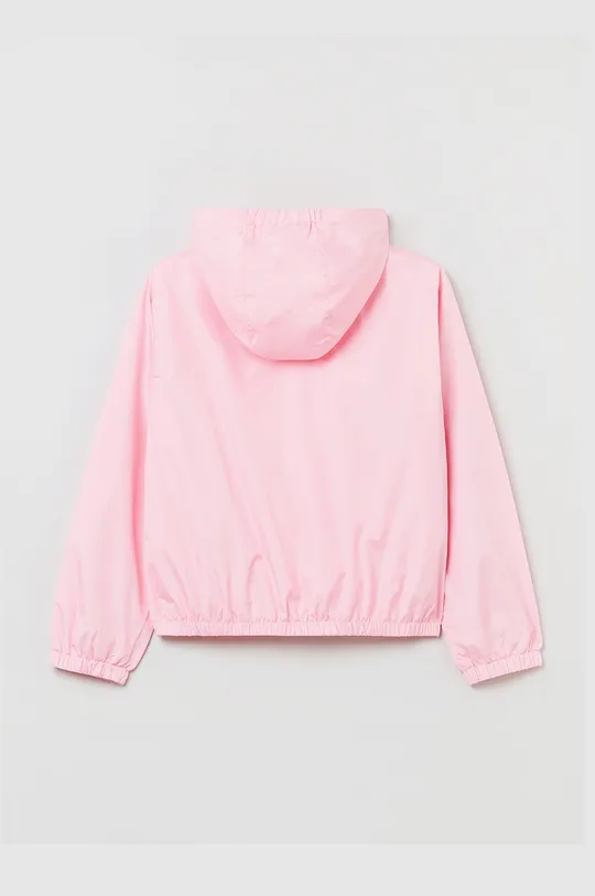Αδιάβροχο παιδικό μπουφάν OVS ροζ