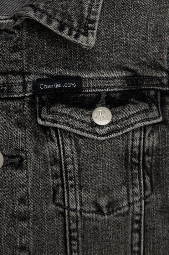 Dětská riflová bunda Calvin Klein Jeans  98% Bavlna, 2% Elastan