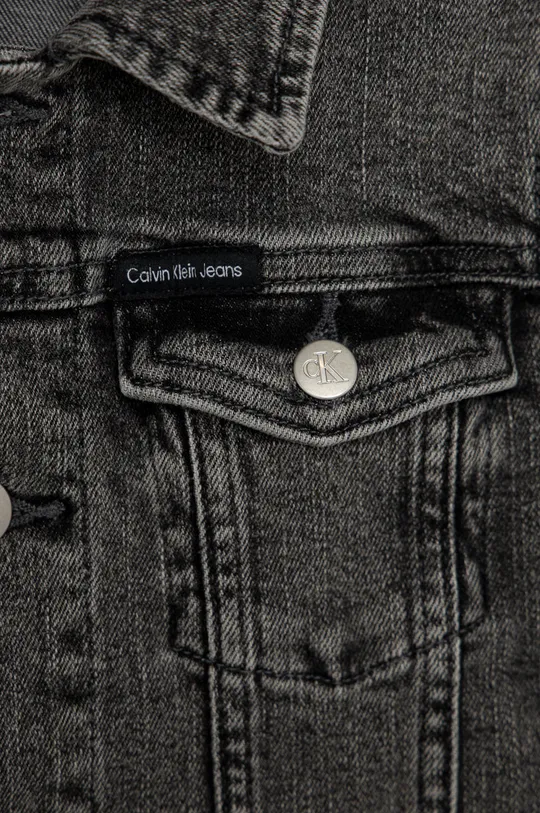 Detská rifľová bunda Calvin Klein Jeans  98% Bavlna, 2% Elastan