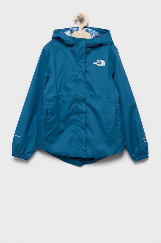 modrá Detská bunda The North Face G Resolve Rflc Jkt Dievčenský