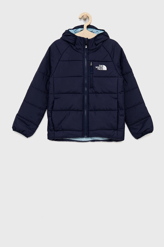 granatowy The North Face kurtka dwustronna dziecięca G RVRSBL PERRITO JKT Dziewczęcy