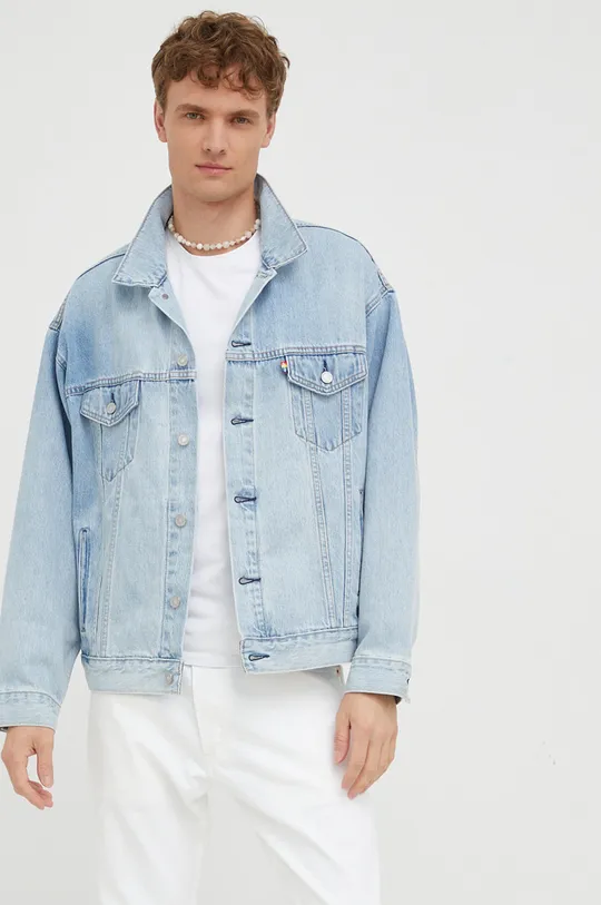 Levi's kurtka jeansowa PRIDE 100 % Bawełna