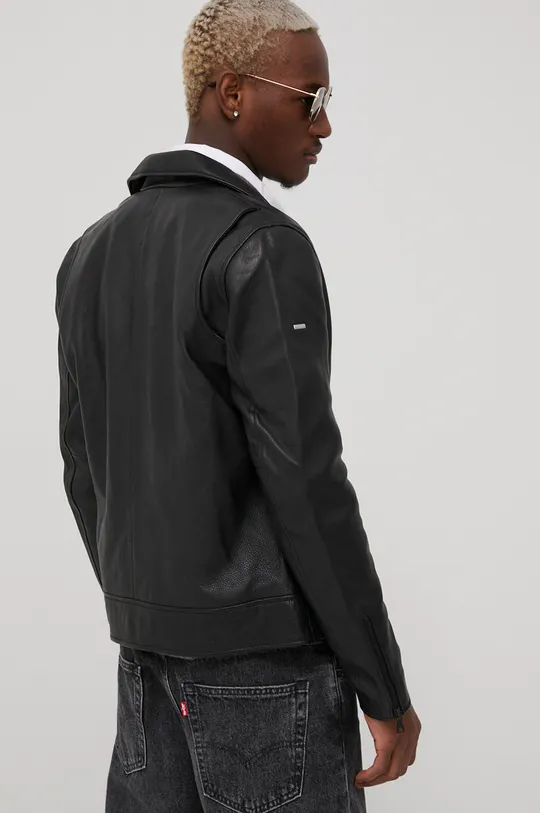 Кожаная куртка Superdry  Подкладка: 100% Полиэстер Основной материал: 100% Натуральная кожа