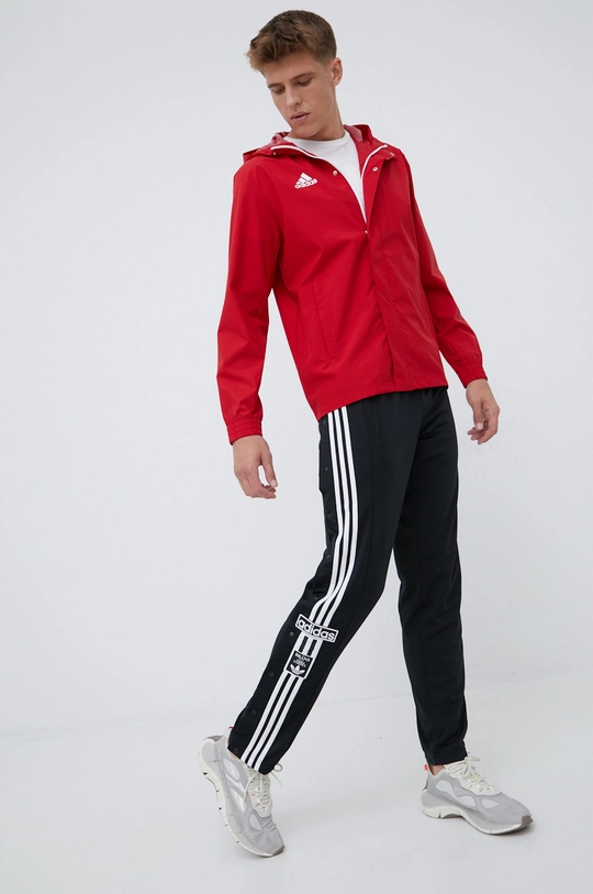 Jakna adidas Performance rdeča