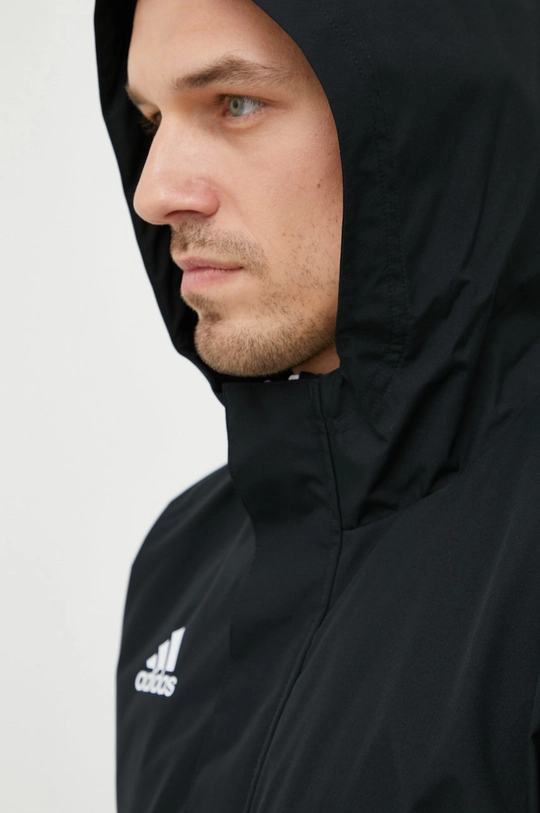 Μπουφάν adidas Performance μαύρο