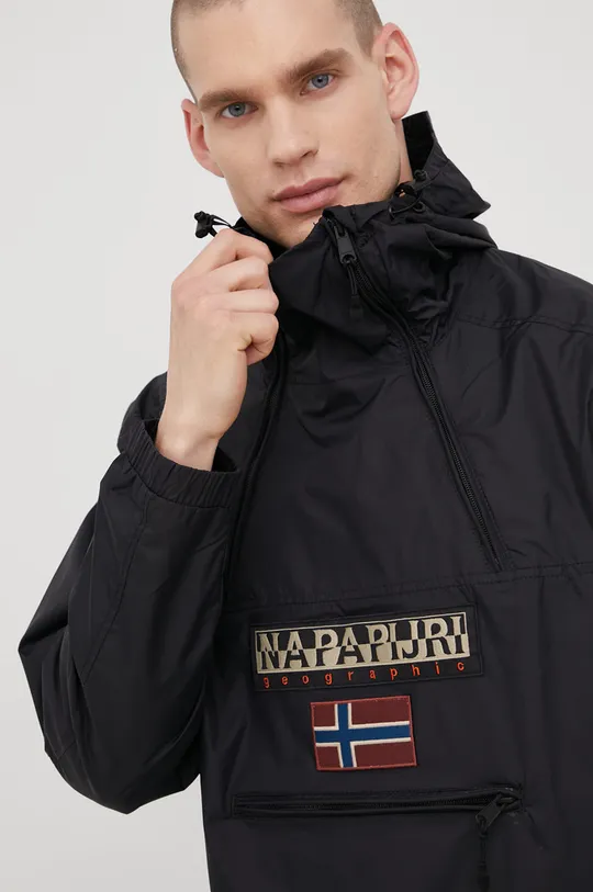 black Napapijri jacket