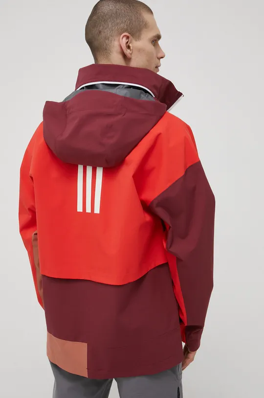 adidas TERREX kurtka przeciwdeszczowa Myshelter  Materiał 1: 100 % Poliester z recyklingu Materiał 2: 100 % Poliuretan