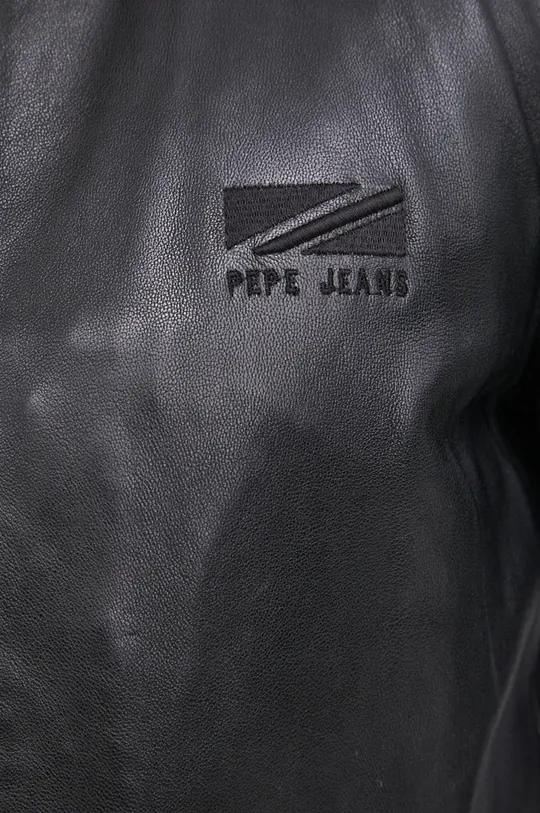 Δερμάτινο μπουφάν Pepe Jeans LESTER Ανδρικά