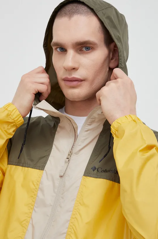 Columbia outdoor jacket Flash Challenger yellow color | buy on PRM
