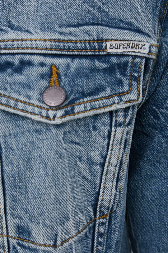 Jeans jakna Superdry Moški