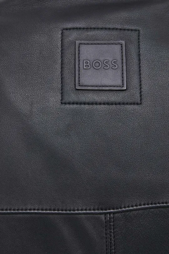 Δερμάτινο μπουφάν BOSS Boss Casual Ανδρικά
