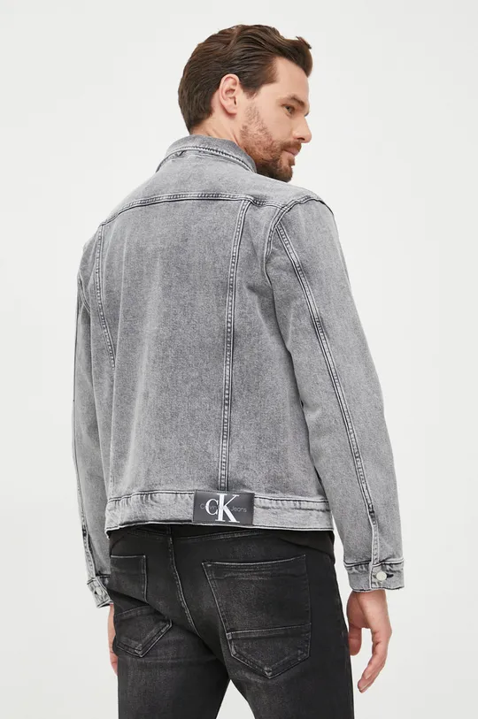 Rifľová bunda Calvin Klein Jeans  99% Bavlna, 1% Elastan