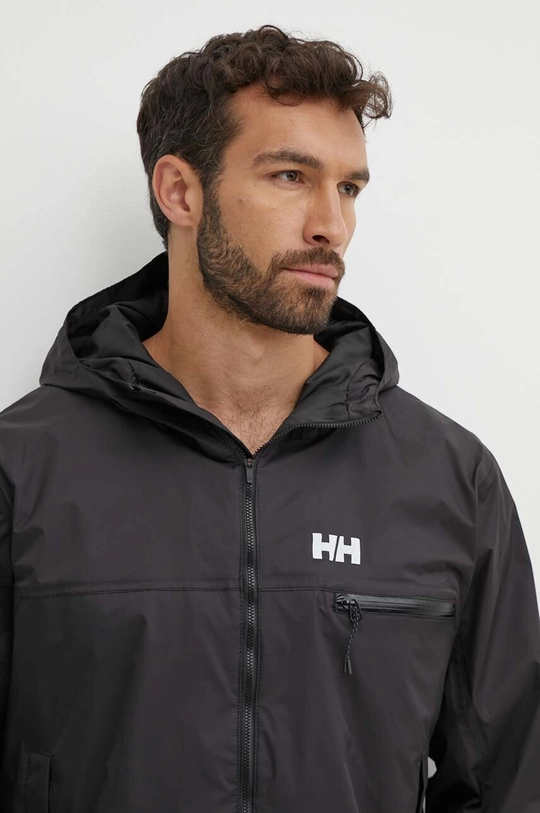 black Helly Hansen outdoor jacket Ride