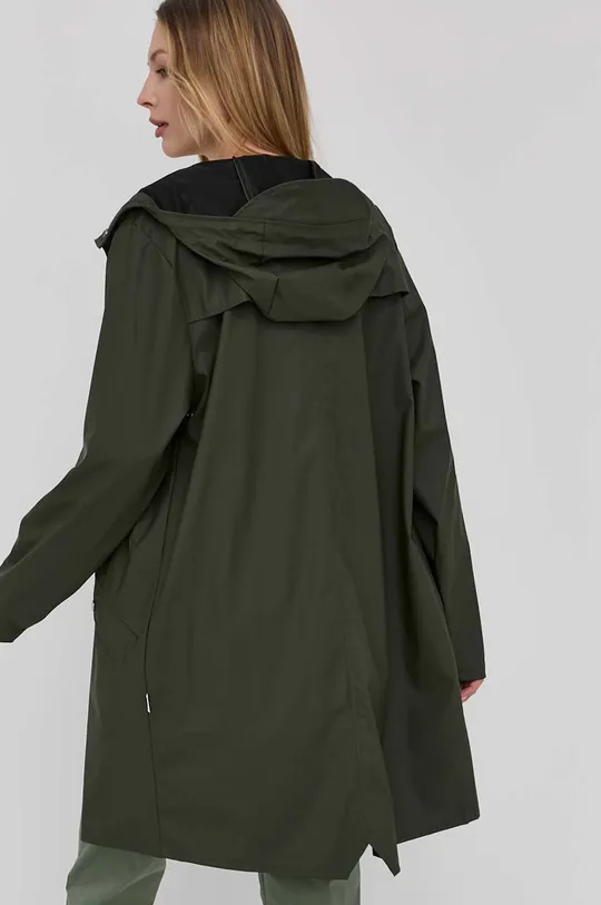 Rains jacket 12020 Long Jacket  Basic material: 100% Polyester Coverage: 100% PU