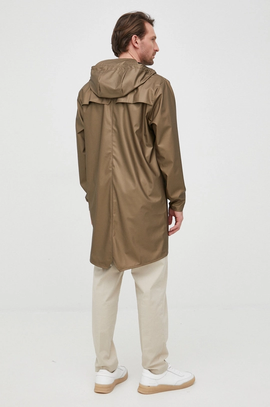 zlatá Nepromokavá bunda Rains 12020 Long Jacket