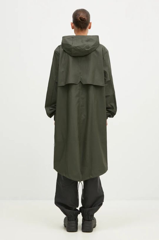 Одежда Куртка-дождевик Rains 18140 Fishtail Parka 18140.03 зелёный