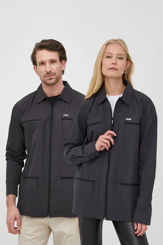 black Rains jacket 18690 Woven Shirt Unisex