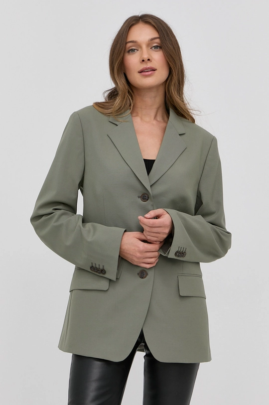 verde Tiger Of Sweden blazer con aggiunta di lana Donna