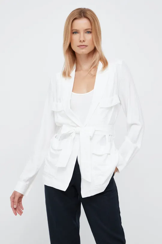 λευκό Σακάκι DKNY Γυναικεία