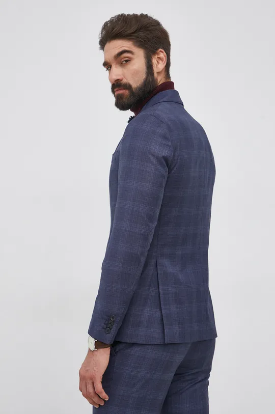 Vlněná bunda Tommy Hilfiger  Podšívka: 100% Viskóza Hlavní materiál: 100% Vlna Podšívka rukávů: 100% Polyester