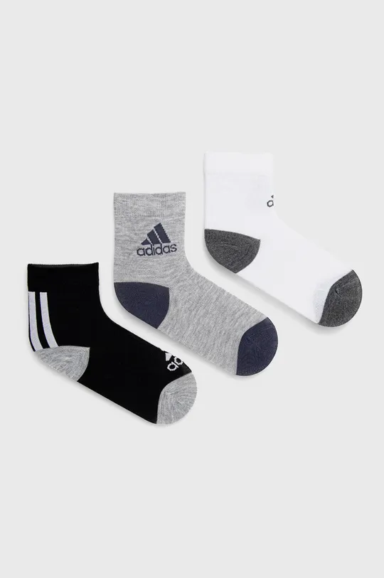 μαύρο adidas - Παιδικές κάλτσες (3-pack) Για αγόρια