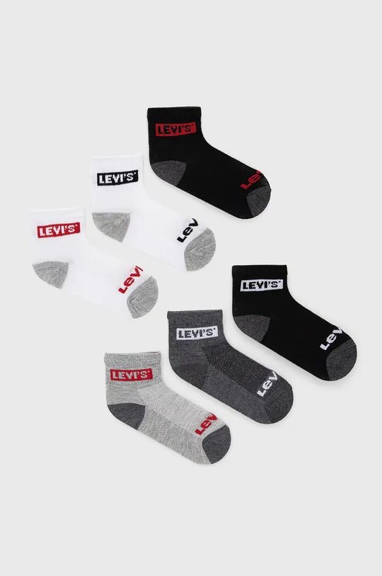 γκρί Levi's - Παιδικές κάλτσες (6-pack) Για αγόρια