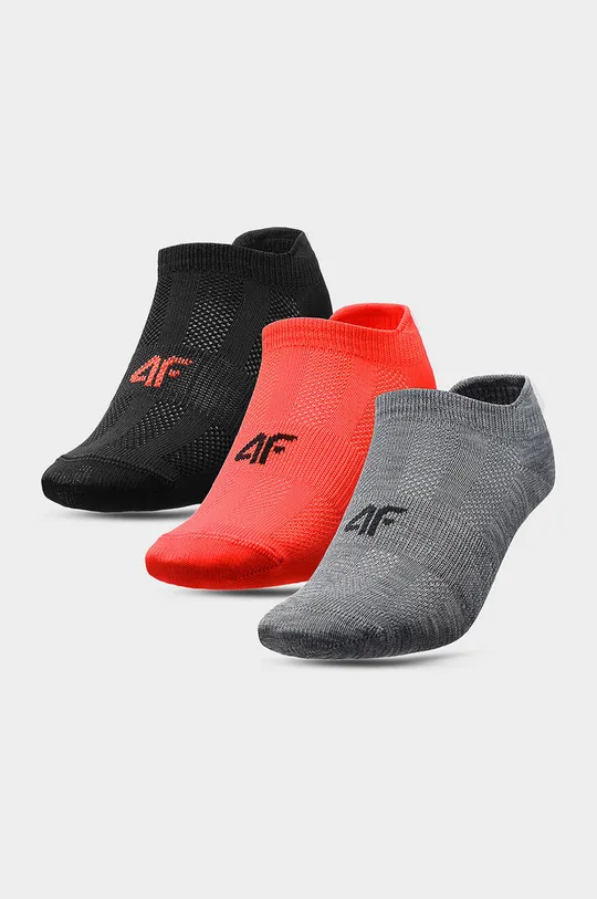 μαύρο Παιδικές κάλτσες 4F (3-pack) Για αγόρια
