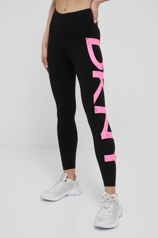 różowy Dkny legginsy DP1P2976 Damski