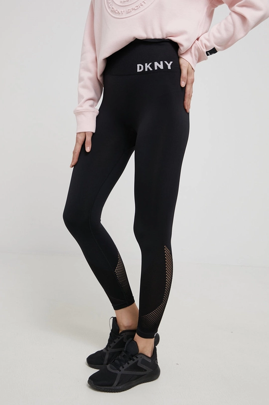 Dkny legginsy DP8P1765 czarny