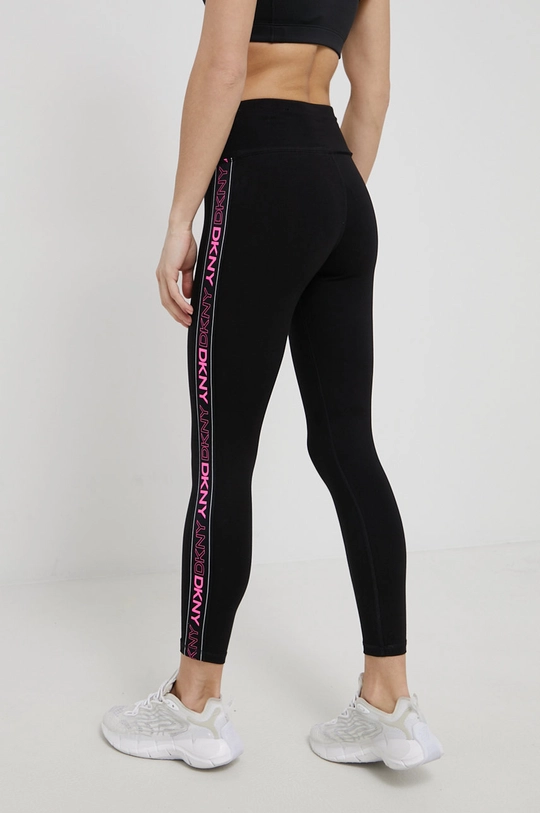 różowy Dkny legginsy DP1P2484