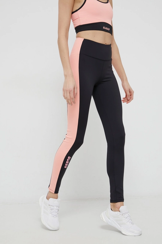 pomarańczowy Guess Legginsy Damski