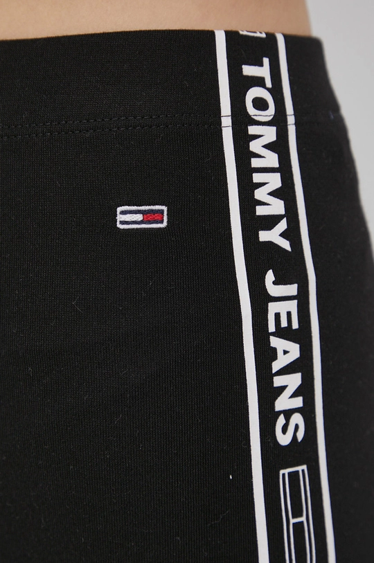 чёрный Леггинсы Tommy Jeans