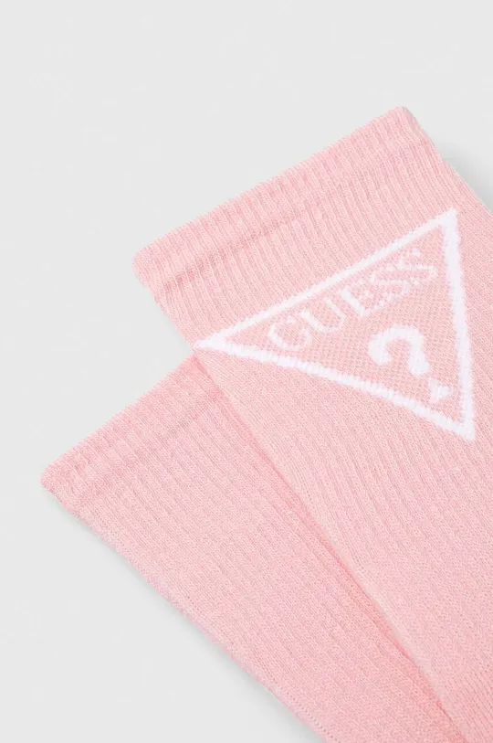 Шкарпетки Guess рожевий