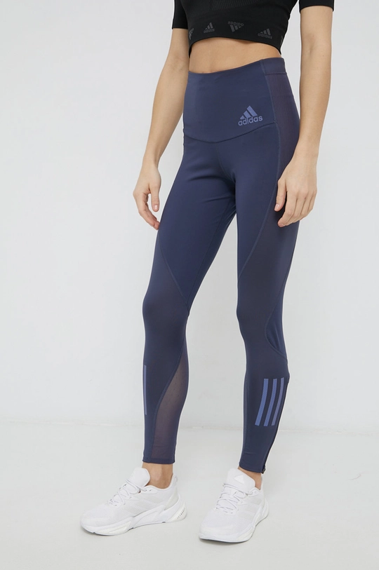 Bežecké legíny adidas Performance HB9310 tmavomodrá