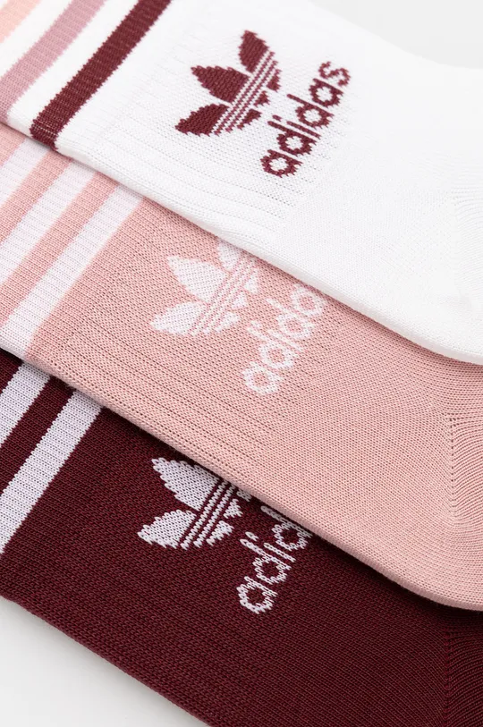 Κάλτσες adidas Originals (3-pack) ροζ