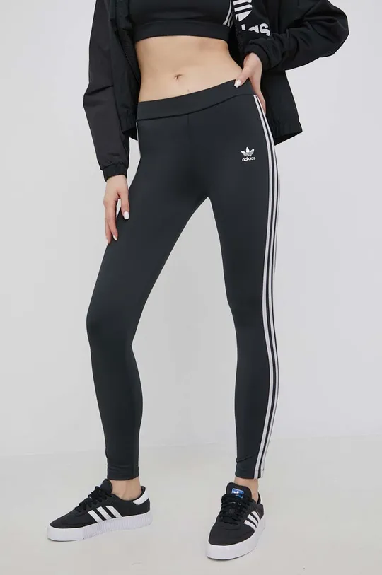 black adidas Originals leggings Adicolor Women’s