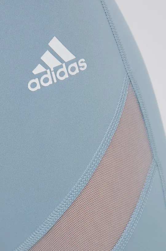 modrá Tréningové legíny adidas Performance HG8501