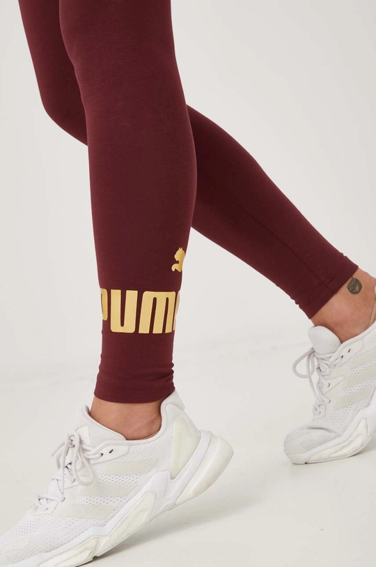 Puma legging Essentials+ Metallic  95% pamut, 5% elasztán