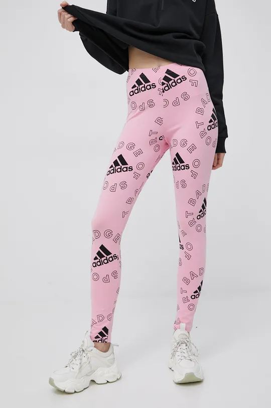 różowy adidas legginsy HC9178 Damski