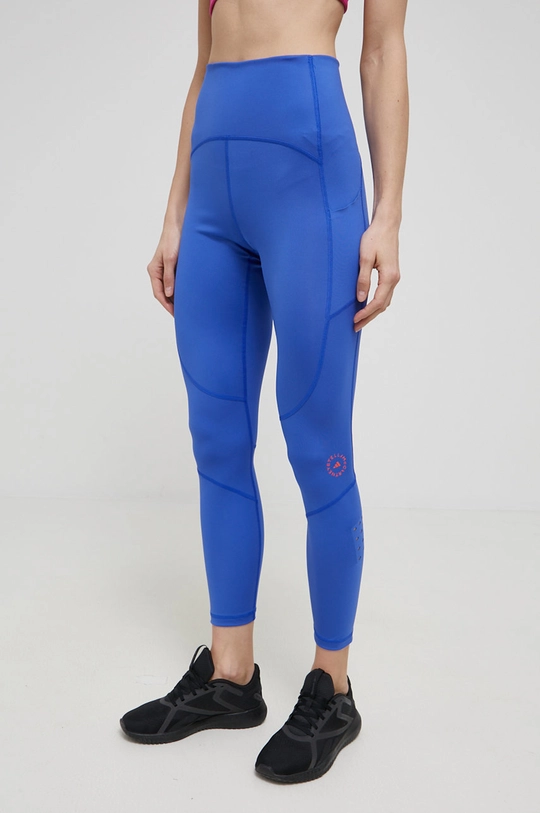 Tajice za trening adidas by Stella McCartney plava