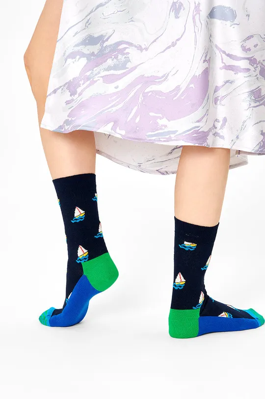 σκούρο μπλε Κάλτσες Happy Socks Γυναικεία