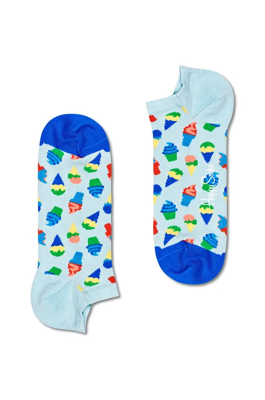 Μικρές κάλτσες Happy Socks τιρκουάζ