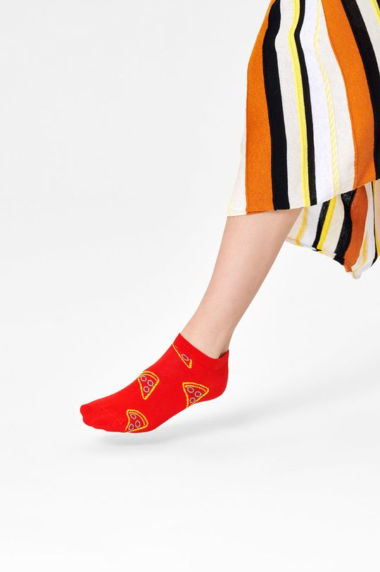 červená Členkové ponožky Happy Socks Dámsky