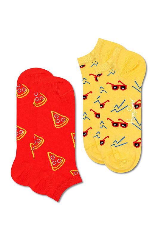 multicolor Happy Socks skarpetki Pizza Slice (2-pack) Damski