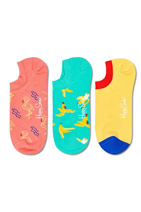 viacfarebná Ponožky Happy Socks (3-pak) Dámsky